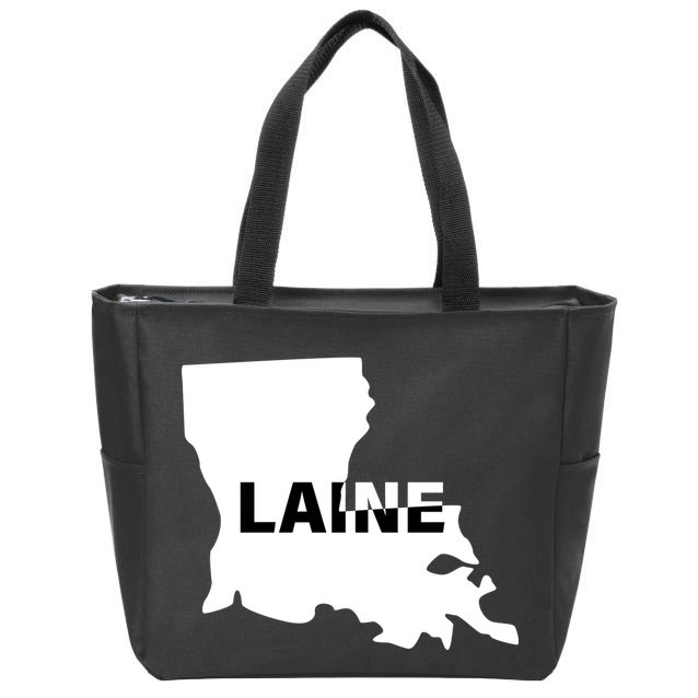 Laine Louisiana Zip Tote Bag
