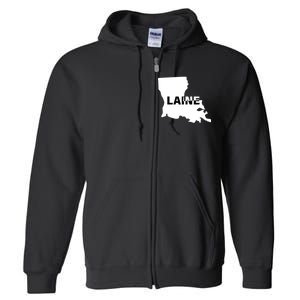 Laine Louisiana Full Zip Hoodie