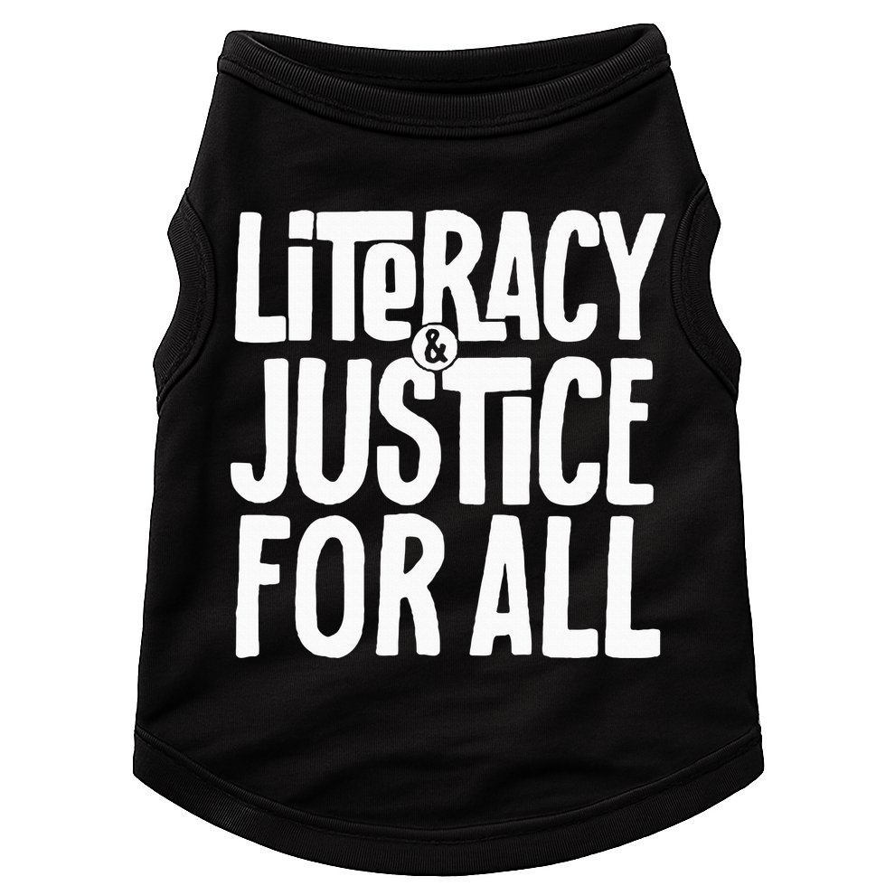Literacy And Justice All Doggie Tank