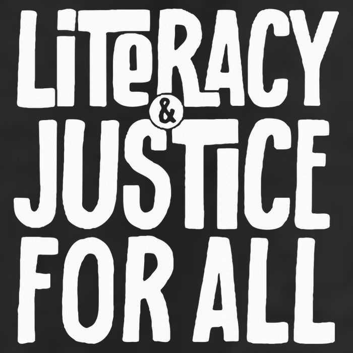 Literacy And Justice All 25L Jumbo Tote
