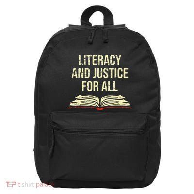 Literacy And Justice For All Protect Libraries Banned Books 16 in Basic Backpack