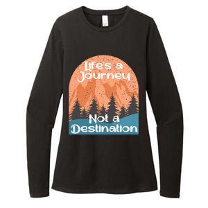 LifeS A Journey Not A Destination Womens CVC Long Sleeve Shirt