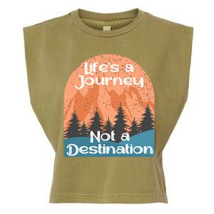 LifeS A Journey Not A Destination Garment-Dyed Women's Muscle Tee