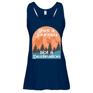 LifeS A Journey Not A Destination Ladies Essential Flowy Tank