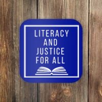 Literacy And Justice For All Social Justice Readingteacher Meaningful Gift Coaster