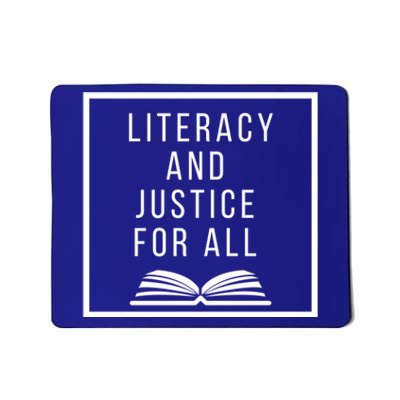 Literacy And Justice For All Social Justice Readingteacher Meaningful Gift Mousepad