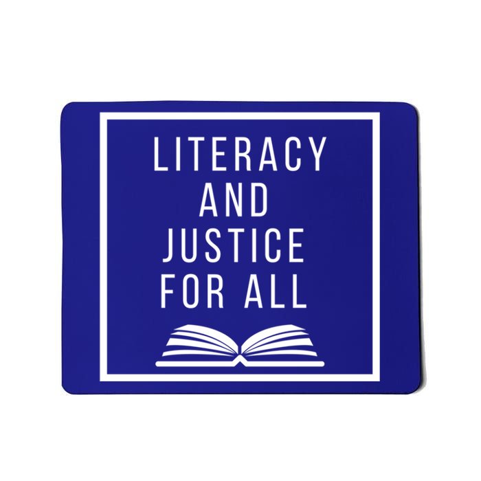 Literacy And Justice For All Social Justice Readingteacher Meaningful Gift Mousepad