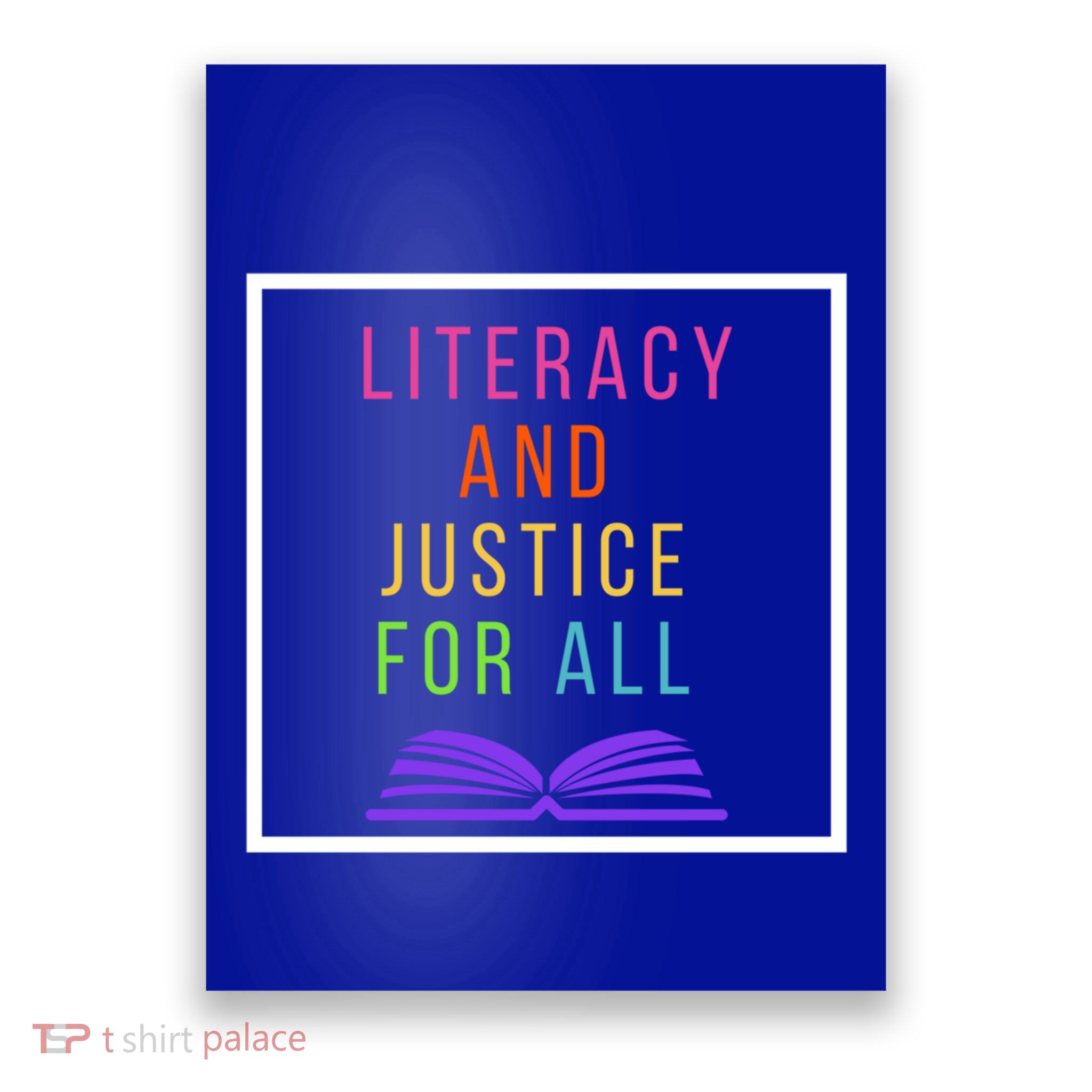 Literacy And Justice Ll Literacy Teacher Meaningful Gift Reading Cool Gift Poster