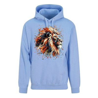 Lion Animal King Nature Graphic Women Trendy Unisex Surf Hoodie