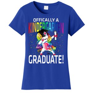 Ly A Kindergarten Graduate Unicorn Funny Gift Women's T-Shirt