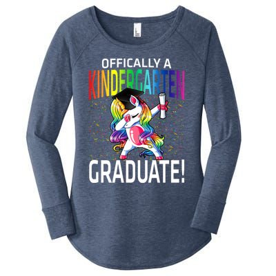 Ly A Kindergarten Graduate Unicorn Funny Gift Women's Perfect Tri Tunic Long Sleeve Shirt