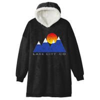 Lake City .CO  Hooded Wearable Blanket