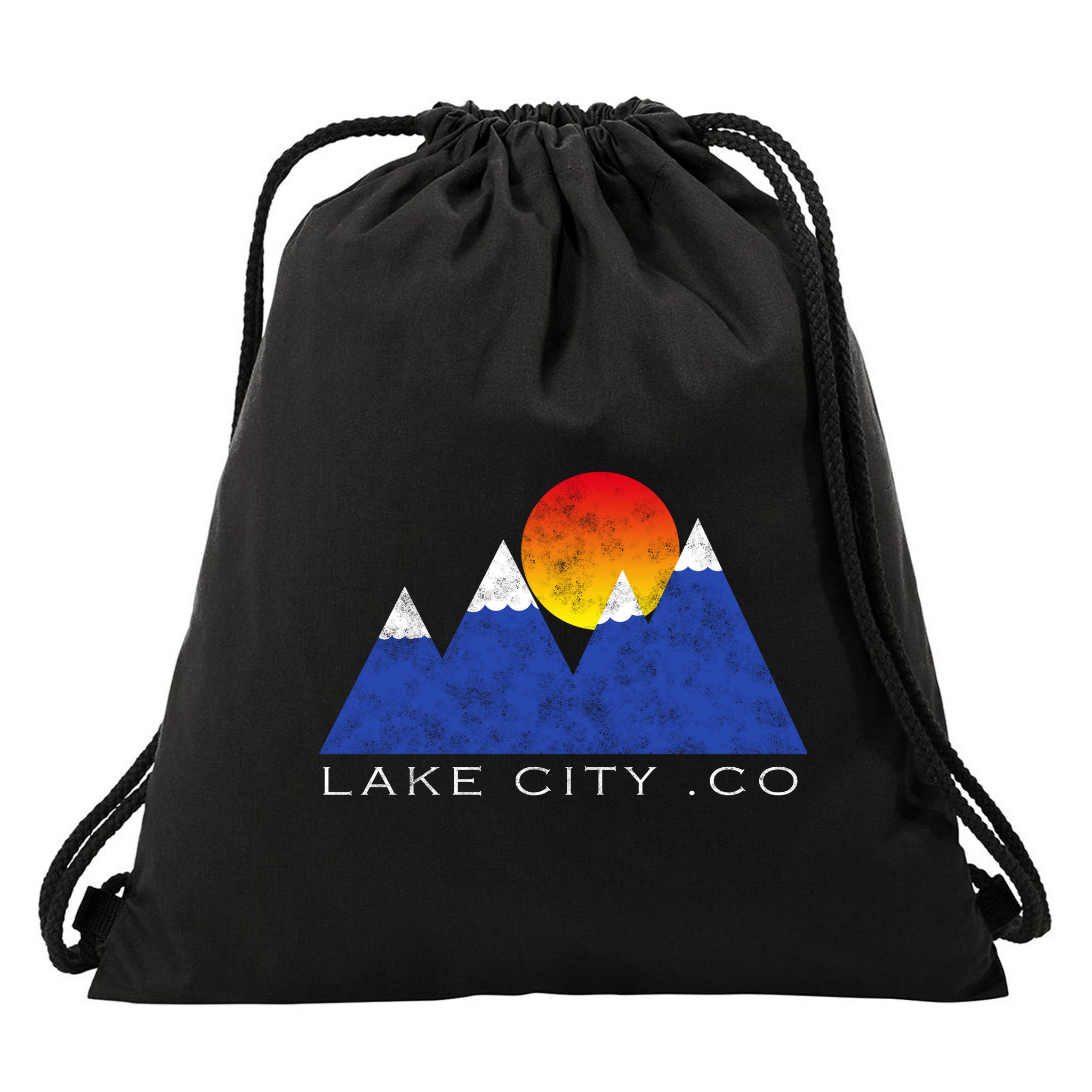 Lake City .CO  Drawstring Bag