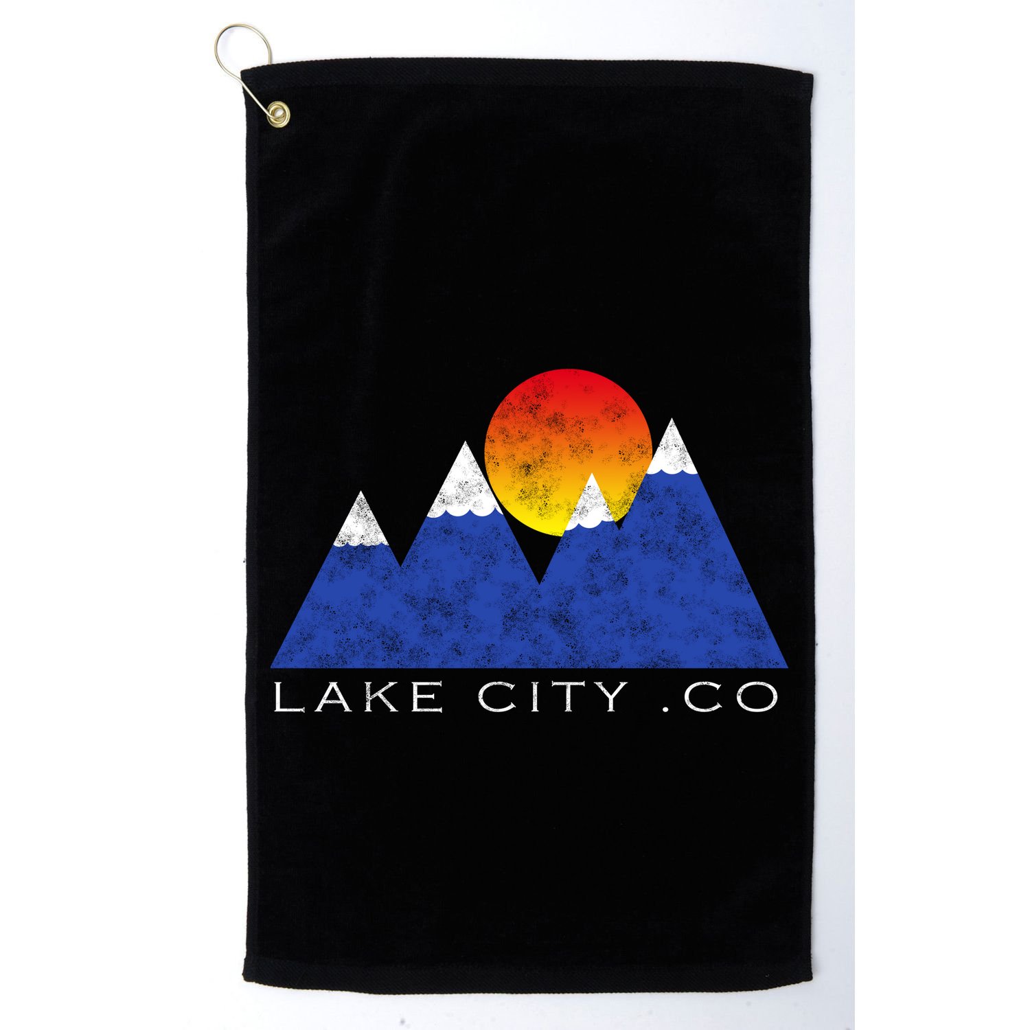 Lake City .CO  Golf Towel
