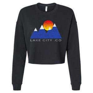 Lake City .CO  Cropped Pullover Crew