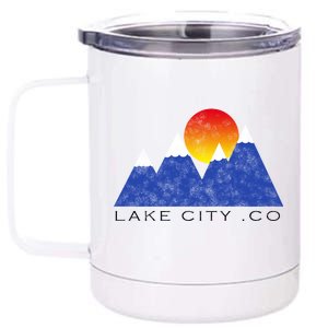 Lake City .CO  12 oz Stainless Steel Tumbler Cup