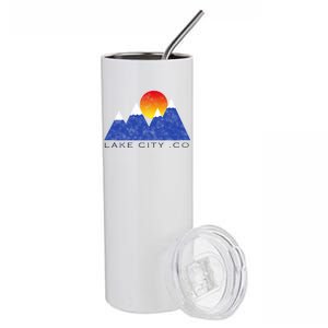 Lake City .CO  Stainless Steel Tumbler