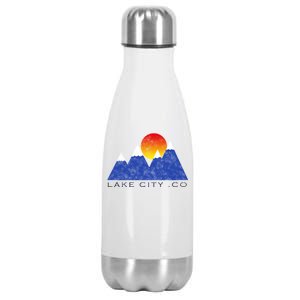 Lake City .CO  Stainless Steel Insulated Water Bottle