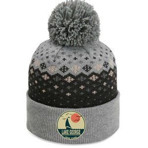 Lake George New York The Baniff Cuffed Pom Beanie