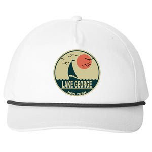 Lake George New York Snapback Five-Panel Rope Hat