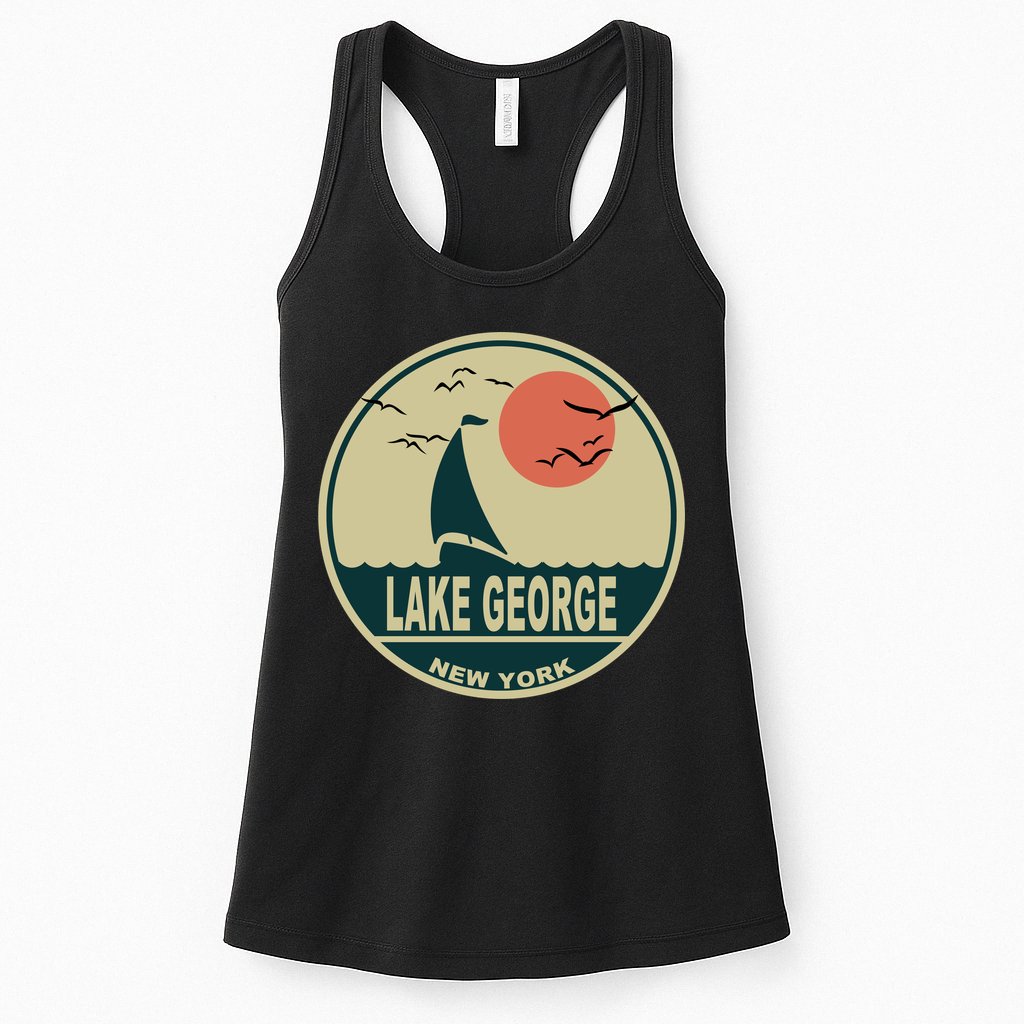 Lake George New York Womens Tank Top