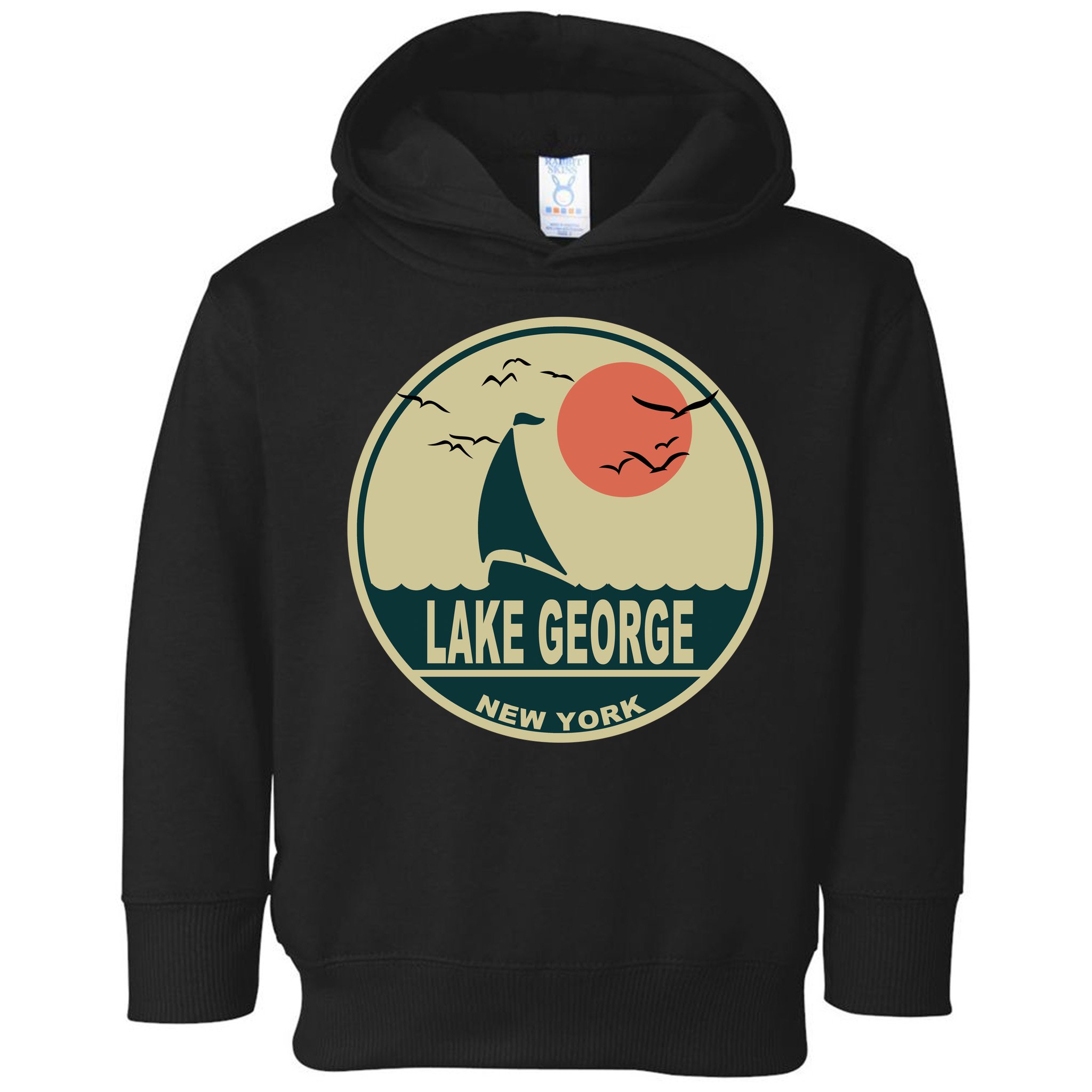 Lake George New York Toddler Hoodie