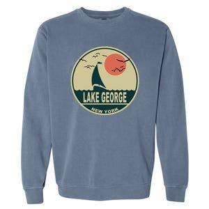 Lake George New York Garment-Dyed Sweatshirt