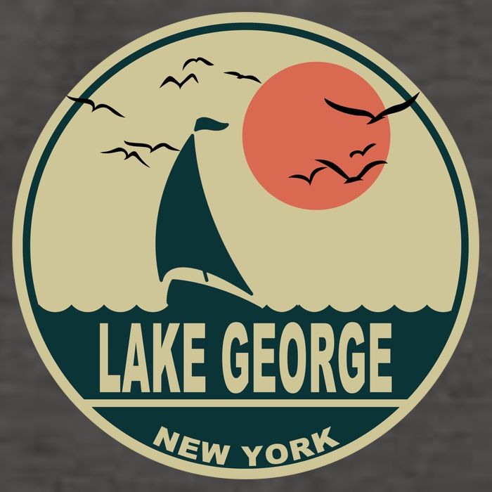 Lake George New York Vector Backpack