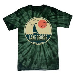 Lake George New York Tie-Dye T-Shirt