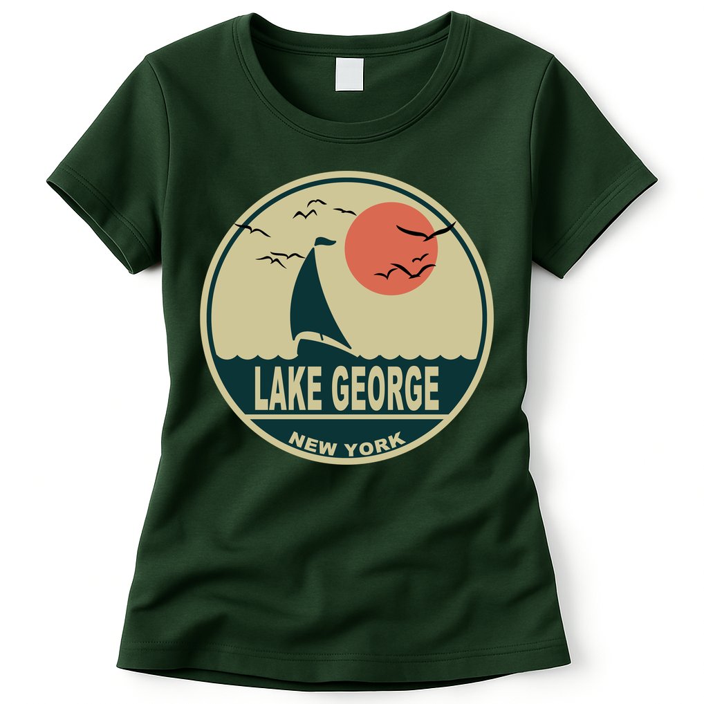 Lake George New York Womens T-Shirt