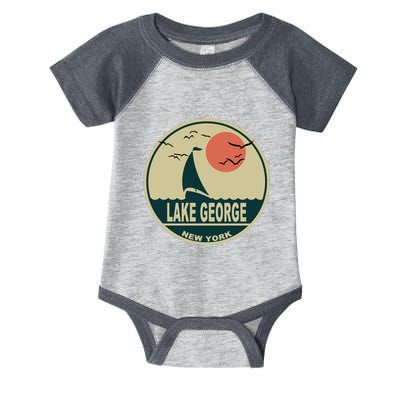 Lake George New York Infant Baby Jersey Bodysuit