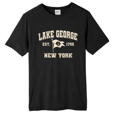 Lake George New York Est. 1755  Tall Fusion ChromaSoft Performance T-Shirt