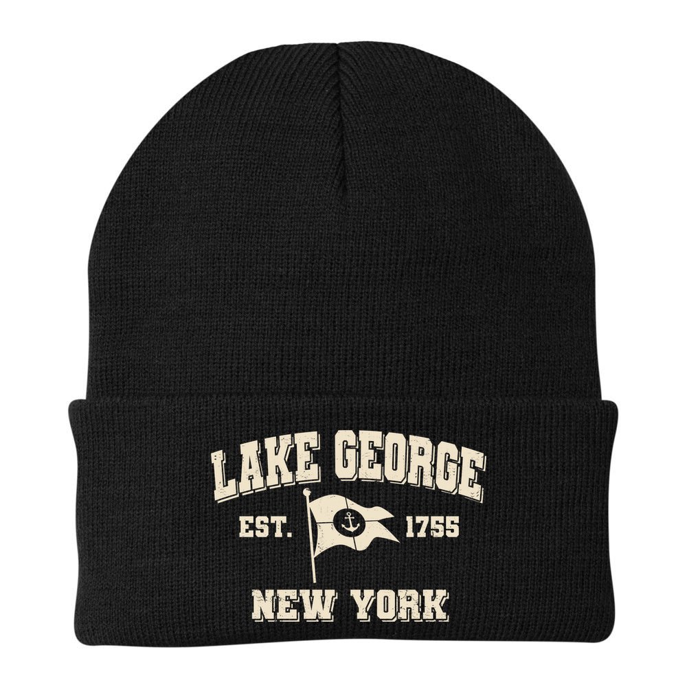 Lake George New York Est. 1755  Beanie