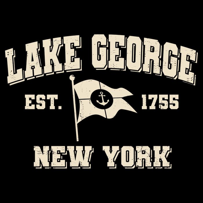 Lake George New York Est. 1755  Cooling Performance Long Sleeve Crew