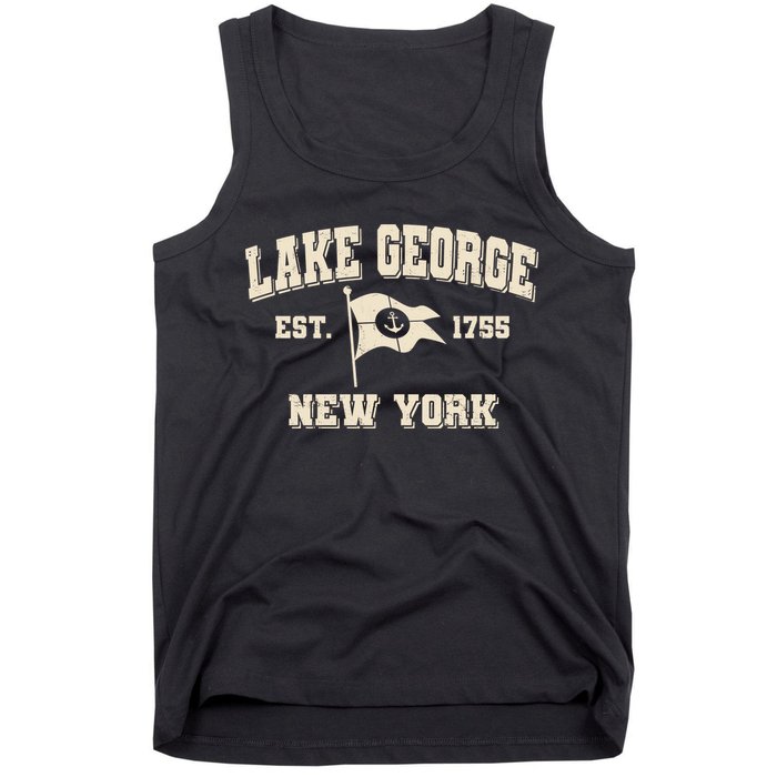 Lake George New York Est. 1755  Tank Top