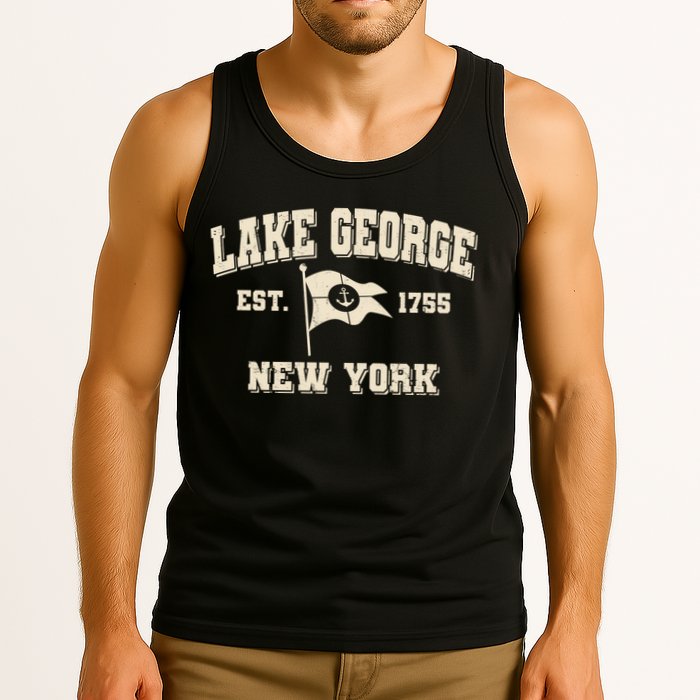 Lake George New York Est. 1755  Tank Top