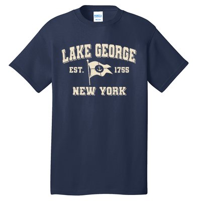 Lake George New York Est. 1755  Tall T-Shirt