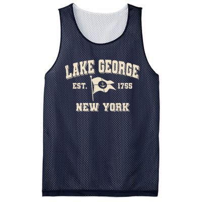 Lake George New York Est. 1755  Mesh Reversible Basketball Jersey Tank