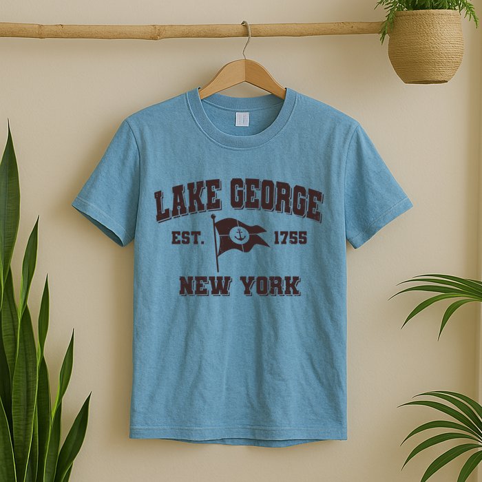 Lake George New York Est. 1755  T-Shirt