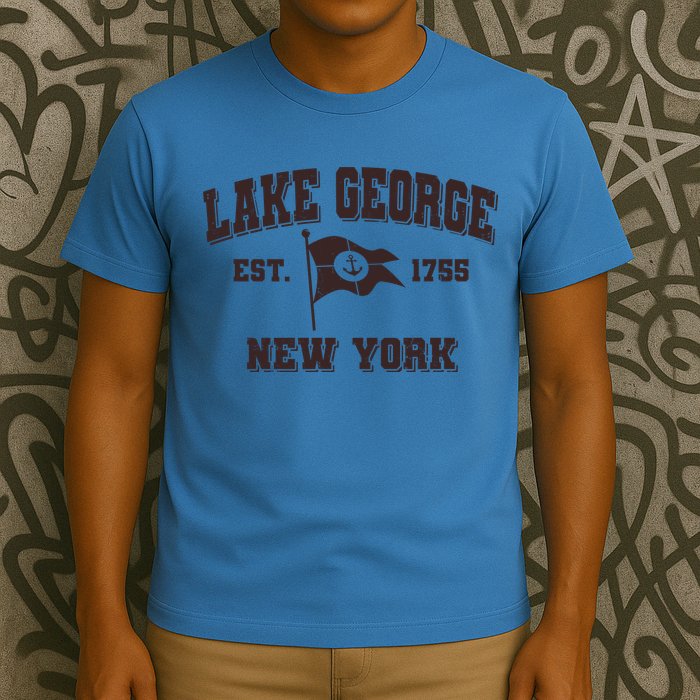 Lake George New York Est. 1755  T-Shirt