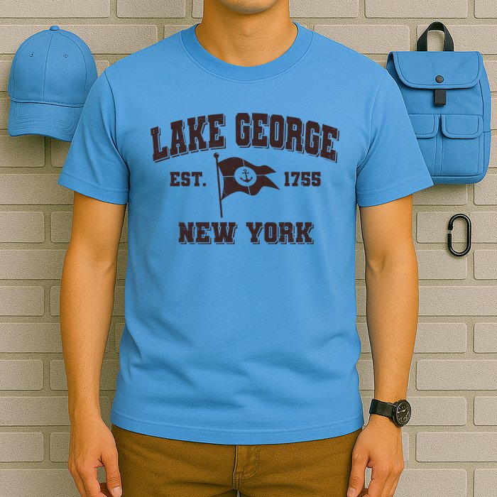 Lake George New York Est. 1755  T-Shirt