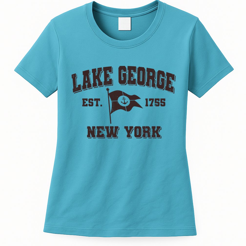 Lake George New York Est. 1755  Womens T-Shirt
