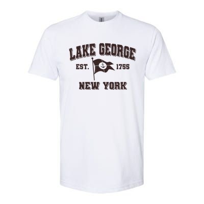 Lake George New York Est. 1755  Softstyle CVC T-Shirt