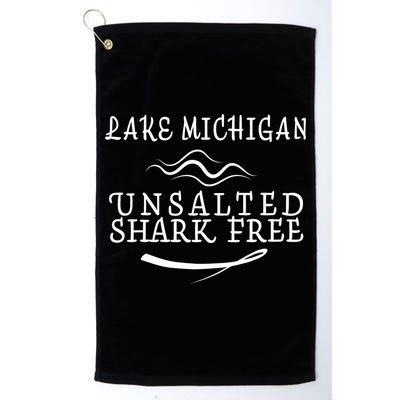 Lake Michigan Unsalted Shark Free Golf Towel