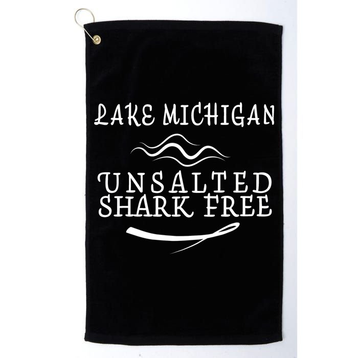 Lake Michigan Unsalted Shark Free Golf Towel