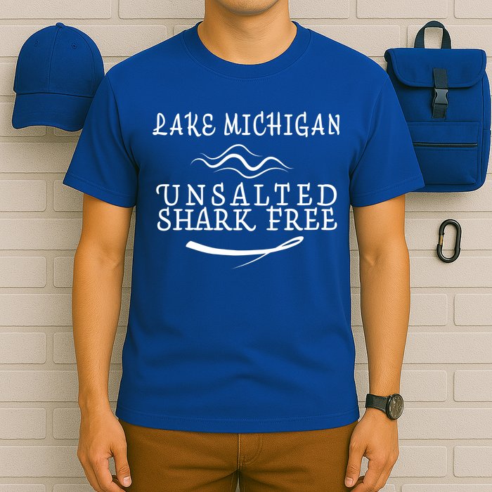 Lake Michigan Unsalted Shark Free T-Shirt