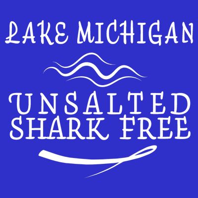 Lake Michigan Unsalted Shark Free T-Shirt