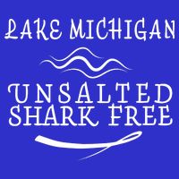 Lake Michigan Unsalted Shark Free T-Shirt