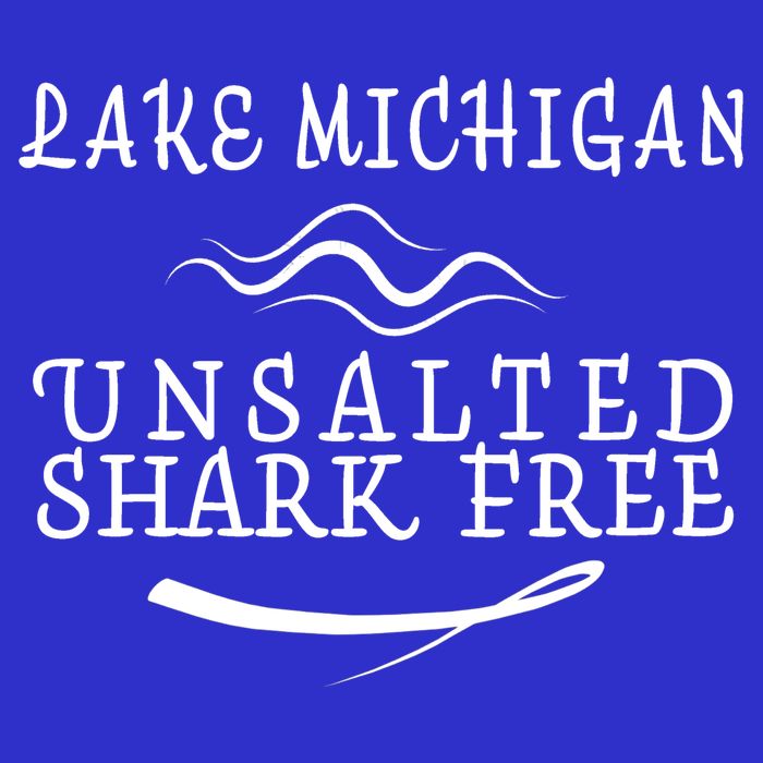 Lake Michigan Unsalted Shark Free T-Shirt