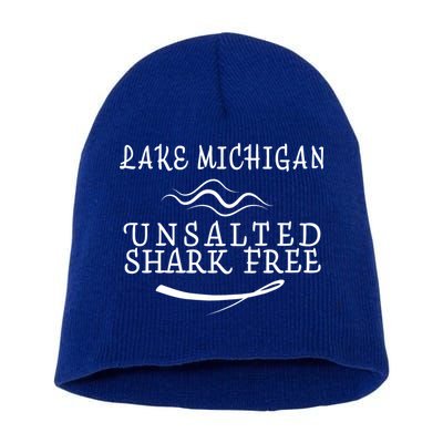 Lake Michigan Unsalted Shark Free Short Acrylic Beanie